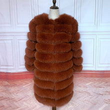 Load image into Gallery viewer, 2020 Real Fox Fur Coat Women Natural Real Fur Jackets Vest Winter Outerwear Women Clothes