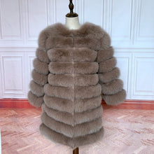 Load image into Gallery viewer, 2020 Real Fox Fur Coat Women Natural Real Fur Jackets Vest Winter Outerwear Women Clothes