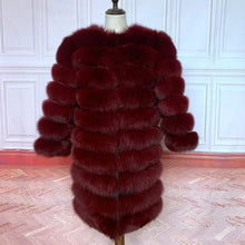 Load image into Gallery viewer, 2020 Real Fox Fur Coat Women Natural Real Fur Jackets Vest Winter Outerwear Women Clothes