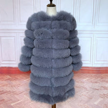 Load image into Gallery viewer, 2020 Real Fox Fur Coat Women Natural Real Fur Jackets Vest Winter Outerwear Women Clothes