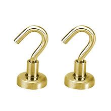 Load image into Gallery viewer, 2/10Pcs Magnetic Hooks Powerful Heavy Duty Neodymium Magnet Hanger Strong Magnetic Cup Hanging Hangers Key Coat Wall Hook