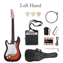 Load image into Gallery viewer, 21 Frets 6 Strings Electric Guitar Solid Wood Paulownia Body Maple Neck with Speaker Necessary Guitar Parts & Accessories
