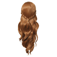 Load image into Gallery viewer, New Year Princess Girls Anna Elsa 2 Wig Headwear Cosplay Snow Queen HairBands Children Jewelry Christmas Party Fancy Headdress