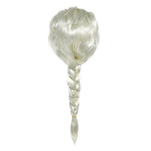 Load image into Gallery viewer, New Year Princess Girls Anna Elsa 2 Wig Headwear Cosplay Snow Queen HairBands Children Jewelry Christmas Party Fancy Headdress