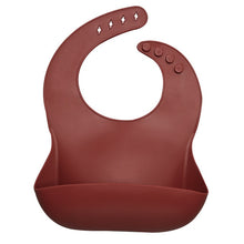 Load image into Gallery viewer, Fashionable Silicon Breastplate Baby Bib Waterproof Solid Infant Bandana Bibs Newborn Feeding Burp Cloth Drooling Scarf Dropship