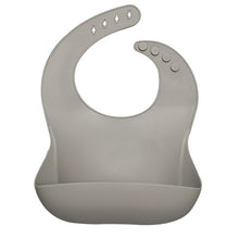 Load image into Gallery viewer, Fashionable Silicon Breastplate Baby Bib Waterproof Solid Infant Bandana Bibs Newborn Feeding Burp Cloth Drooling Scarf Dropship