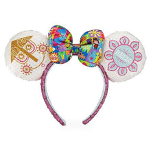 Load image into Gallery viewer, Mermaid princess Minnie Ears Headband Big Sequin Bows EARS COSTUME Headband Cosplay Plush Adult/Kids Headband Gift