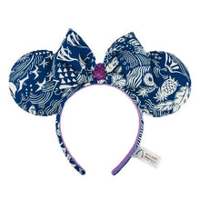 Load image into Gallery viewer, Mermaid princess Minnie Ears Headband Big Sequin Bows EARS COSTUME Headband Cosplay Plush Adult/Kids Headband Gift