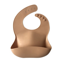 Load image into Gallery viewer, 1pcs Silicone Bibs Feeding Saliva Towel Waterproof Soft Cloths Bandana Lightweight Infant Bibs Aprons Adjustable