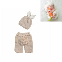Load image into Gallery viewer, newborn photography props crothet baby clothes boy clothing boys accessories infant girl costume crocheted handmade outfit