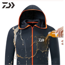 Load image into Gallery viewer, Fishing Shirt Breathable Fishing Clothing Men Waterproof Fishing Shirts Long Sleeve Fishing Jacket Quick Drying Fishing Clothes