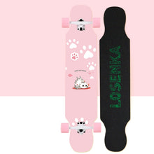 Load image into Gallery viewer, ARDEA Skateboard MS400 107cm/42in Beginnner Russia Maple longboard Boy and Girl Long board Adult Teenager Dancing skate board