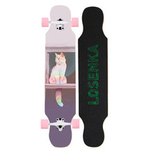 Load image into Gallery viewer, ARDEA Skateboard MS400 107cm/42in Beginnner Russia Maple longboard Boy and Girl Long board Adult Teenager Dancing skate board