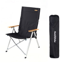 Load image into Gallery viewer, Naturehike Chair Camping Chair Folding Chair Outdoor Wood Chair nature hike chair Camp Chair NH Relax Chair Picnic Beach Chair