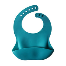 Load image into Gallery viewer, Silicone Baby Bibs Food Grade Waterproof Baby Feedings Table Ware Set Bib For New Silicone Bibs For Girls And Boys
