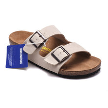 Load image into Gallery viewer, Original Birkenstock Slippers Suede Arizona Soft Sandals Women Unisex Shoes Beach Cork Sandals