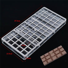 Load image into Gallery viewer, New Arrival Clear Hard Chocolate Mold Maker Polycarbonate PC DIY 21 Diamond Candy Mold Mould Bakeware Wholesale Free Shipping