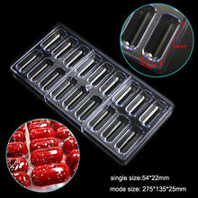Load image into Gallery viewer, New Arrival Clear Hard Chocolate Mold Maker Polycarbonate PC DIY 21 Diamond Candy Mold Mould Bakeware Wholesale Free Shipping