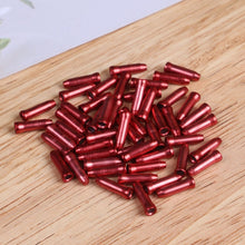 Load image into Gallery viewer, 50 Pcs/lot MTB Bike Bicycle Brake Shifter Aluminum Inner Cable Tips Crimps Cycle Cycling Parts Derailleur Shift Cables End Caps