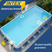Load image into Gallery viewer, INTEX Family Bracket Swimming Pool thickening children's home large pools adult collapsible pool fish pond baby play commercial