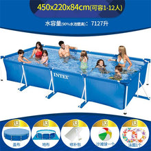 Load image into Gallery viewer, INTEX Family Bracket Swimming Pool thickening children's home large pools adult collapsible pool fish pond baby play commercial