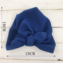 Load image into Gallery viewer, Flower Baby Hat Toddler Turban 6m-18m Infant Baby Headwraps Kids Bonnet Hat Newborn Baby Hat