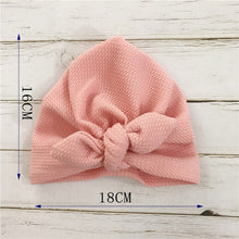 Load image into Gallery viewer, Flower Baby Hat Toddler Turban 6m-18m Infant Baby Headwraps Kids Bonnet Hat Newborn Baby Hat