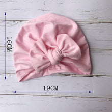 Load image into Gallery viewer, Flower Baby Hat Toddler Turban 6m-18m Infant Baby Headwraps Kids Bonnet Hat Newborn Baby Hat