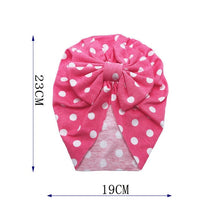 Load image into Gallery viewer, Flower Baby Hat Toddler Turban 6m-18m Infant Baby Headwraps Kids Bonnet Hat Newborn Baby Hat