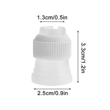 Load image into Gallery viewer, HMZCN Large Size Stainless Steel Rose Flower Cream Piping Nozzles Cupcake Nozzles Baking Decoration Cake Decorating Tools 1PCS