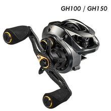 Load image into Gallery viewer, 1Pc Fishband Baitcasting Reel GH100 GH150 7.2:1 Carp Bait Cast Casting Fishing Reel For trout perch tilapia Bass Fishing Tackle