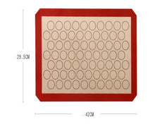 Load image into Gallery viewer, Resuable Silicone Baking Mat Sheet Bakeware Pastry Tools Non-Stick Silicone Mat For Dough Roll Cake Cookie Macaron Making