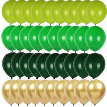 Load image into Gallery viewer, Green Balloon Animal Palm Leaf Foil Ballons Woodland Party Baloons Jungle Safari Birthday Party Decorations Kids Baby Shower