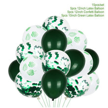 Load image into Gallery viewer, Green Balloon Animal Palm Leaf Foil Ballons Woodland Party Baloons Jungle Safari Birthday Party Decorations Kids Baby Shower