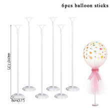Load image into Gallery viewer, Wedding Table Decoration Balloon Tulle yarn With Balloon Column Stand Base for the New Year Party Birthday Xmas Party Decoration
