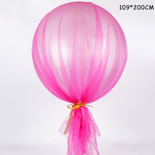 Load image into Gallery viewer, Wedding Table Decoration Balloon Tulle yarn With Balloon Column Stand Base for the New Year Party Birthday Xmas Party Decoration
