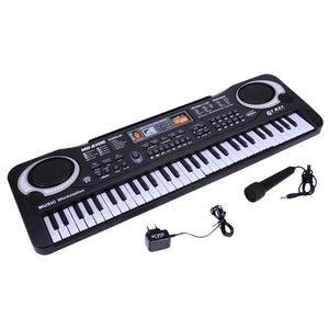 MQ 61 Keys Digital Music Electronic Keyboard Key Board Electric Piano Children Gift Eu Plug