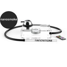 Load image into Gallery viewer, Original Hookah Nanosmoke cube comfortable flat наносмок manufacturer acrylic compact plexiglass cube shisha
