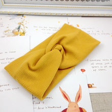 Load image into Gallery viewer, EE BABY HOT Women Headband Cross Top Knot Elastic Hair Bands Soft Solid Girls Hairband Hair Accessories Twisted Knotted Headwrap
