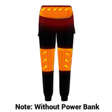 Load image into Gallery viewer, Winter Heated Underwear Fleece Lined Heating Thermal Underwear Set USB Electric Heated T-Shirts &amp; Pants Battery Powered Ski Wear
