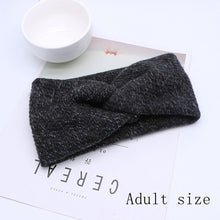 Load image into Gallery viewer, Baby Headband Women Girl Twisted Hair Band Kids Woolen Headwrap Mommy and Me Headbands Toddler Spring Turban Hair Accessories
