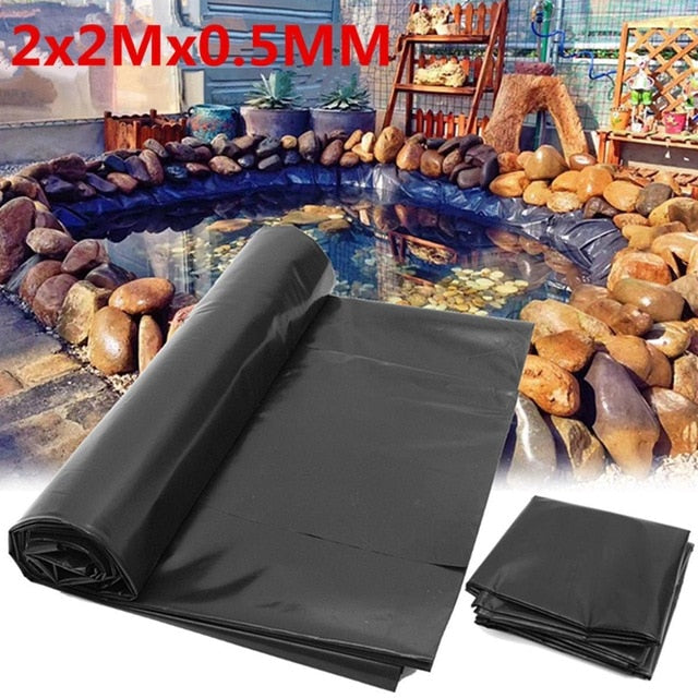 13 Sizes Thicken Waterproof Liner film Fish Pond Liner Garden Pool Reinforced HDPE Heavy Duty Guaranty Landscaping Pool Pond