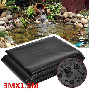 13 Sizes Thicken Waterproof Liner film Fish Pond Liner Garden Pool Reinforced HDPE Heavy Duty Guaranty Landscaping Pool Pond