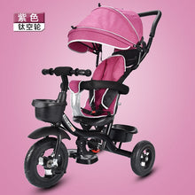 Load image into Gallery viewer, 4 In 1 Infant Tricycle Folding Rotating Seat Baby Stroller  3 Wheel Bicycle  Kids Bikes Three Wheel Stroller Baby Trolley 6M-6Y
