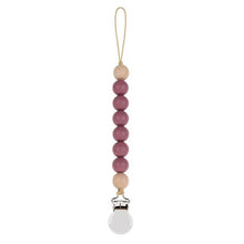 Load image into Gallery viewer, Pacifier Clips Chain Silicone Beads BPA Free DIY Dummy Clip Holder Soother Chains Baby Teething Toys Chew Gifts
