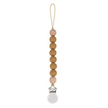 Load image into Gallery viewer, Pacifier Clips Chain Silicone Beads BPA Free DIY Dummy Clip Holder Soother Chains Baby Teething Toys Chew Gifts
