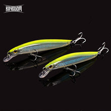 Load image into Gallery viewer, Kingdom sea Fishing Lures Jerkbaits minnow Saltwater 120mm/23g,130mm/30g Floating Artificial Bait good action Wobblers Hard Lure

