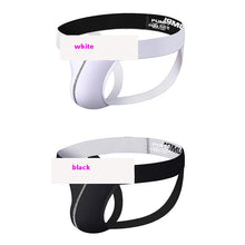 Load image into Gallery viewer, ADANNU Fashion Men Jockstraps gay soft underwear Sexy Men underwear penis pouch Push UP thong men G-string homme tanga hombre

