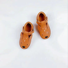 Load image into Gallery viewer, Donsje Real Leather ! Kids Brand Shoes Lovely Animal Toddler Boys Girls Fall Winter Shoes Top Quality Little Girl Leather Shoes
