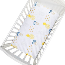 Load image into Gallery viewer, Newborn Baby Fitted Crib Sheets130*70 cm Cartoon Print  Bed Sheet Baby Bed Mattress Covers  for Unisex  Baby Boys Girls
